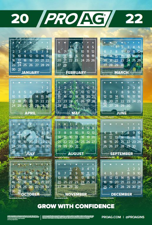 ProAg 2023 Wall Calendar Photo Contest