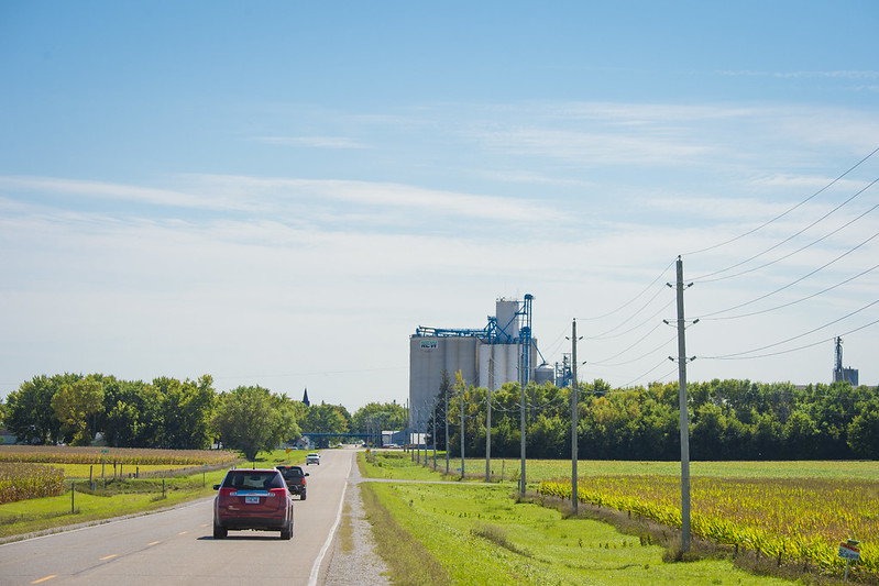 Iowa farm land